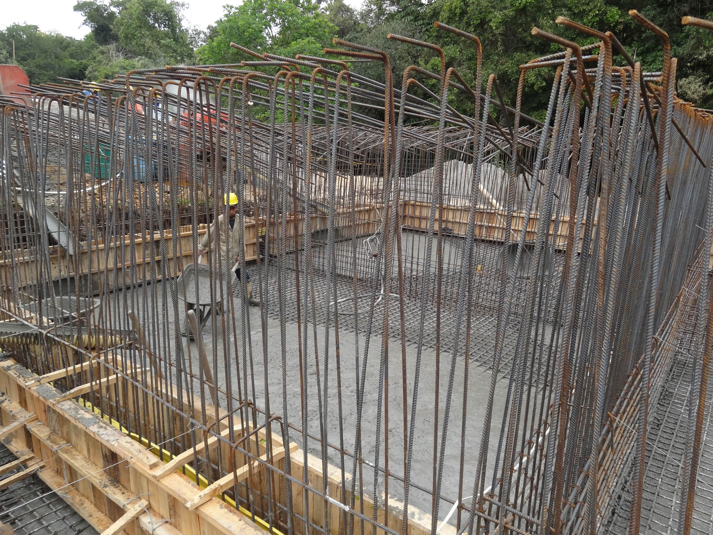 Construccion de PTAR de Paicol avanza sin contratiempo