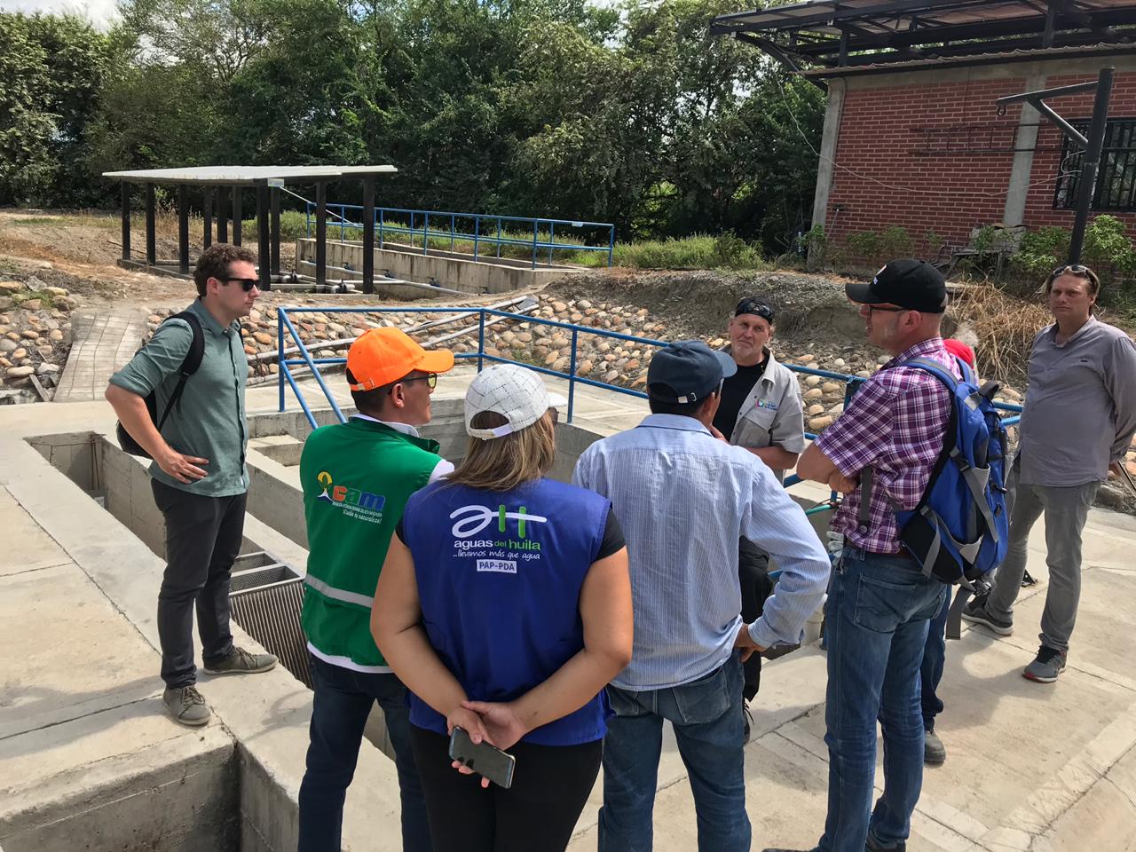 Visita a PTAR Villavieja con Blue Deal