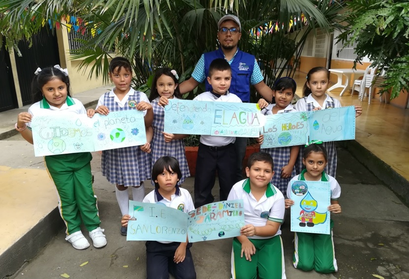 Estudiantes de Suaza capacitados en cultura ambiental