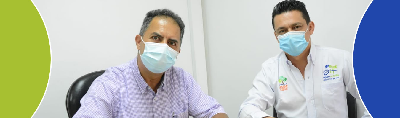 Firman convenio para estudios y disenos de acueducto rural en La Argentina